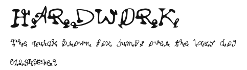 HARDWORK.ttf