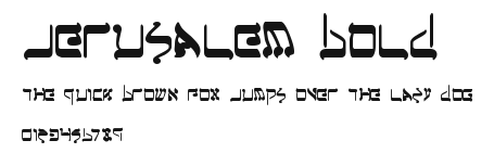 Jerusalem Bold.ttf