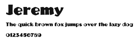 Jeremy.ttf
