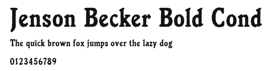 Jenson Becker Bold Cond.ttf