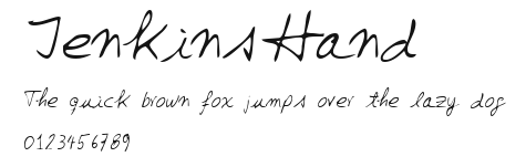 JenkinsHand.ttf