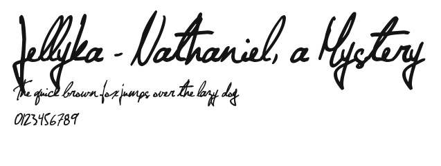 Jellyka - Nathaniel, a Mystery.ttf