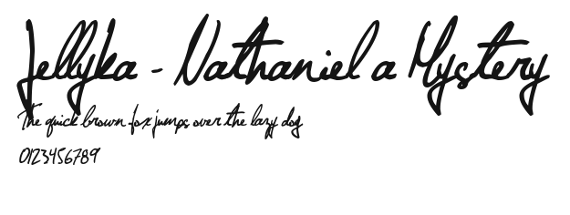 Jellyka - Nathaniel a Mystery.ttf