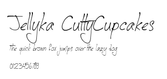 Jellyka CuttyCupcakes.ttf