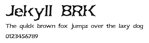 Jekyll BRK.ttf