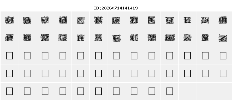 Character Map