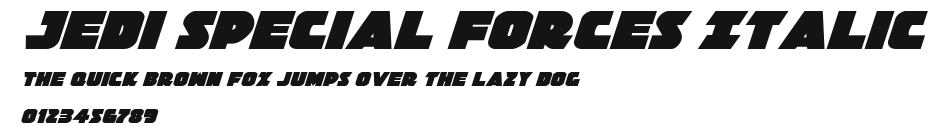 Jedi Special Forces Italic.ttf