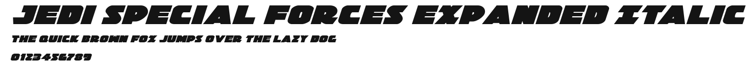 Jedi Special Forces Expanded Italic.ttf