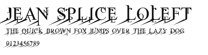 Jean Splice LoLeft.ttf