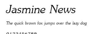 Jasmine News.ttf