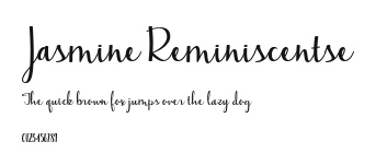 Jasmine Reminiscentse.ttf