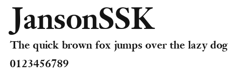 JansonSSK.ttf