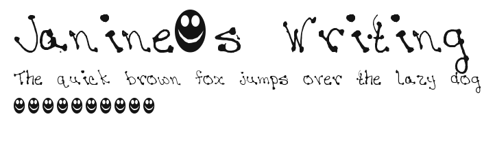 Janine's Writing.ttf