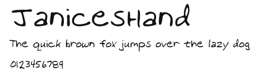 JanicesHand.ttf