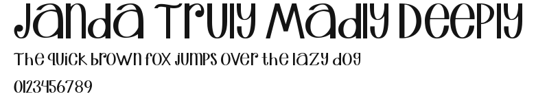 Janda Truly Madly Deeply.ttf