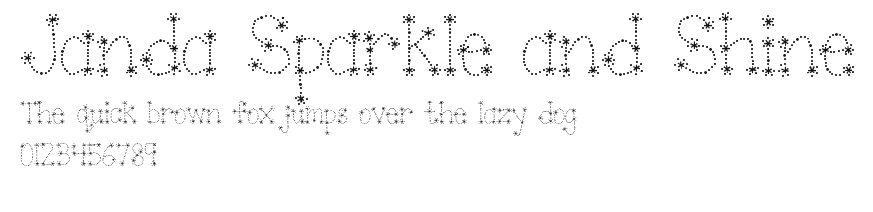 Janda Sparkle and Shine.ttf