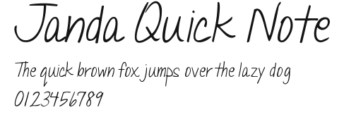 Janda Quick Note Preview
