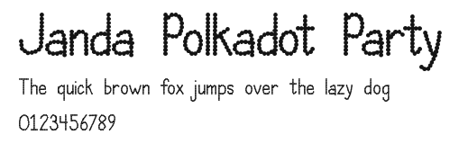 Janda Polkadot Party.ttf