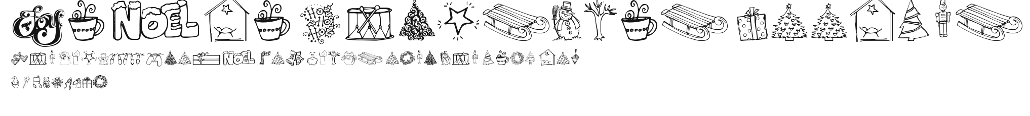 Janda Christmas Doodles.ttf