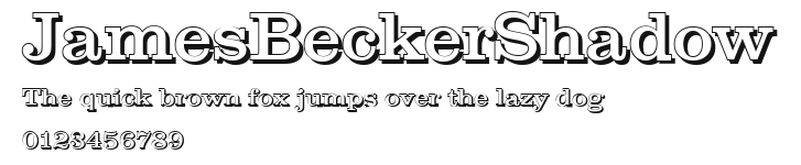 JamesBeckerShadow.ttf