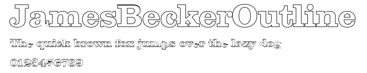 JamesBeckerOutline.ttf