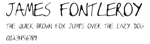 James Fontleroy.ttf