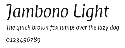 Jambono Light.ttf