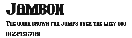 Jambon.ttf