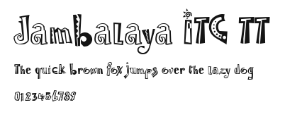 Jambalaya ITC TT.ttf
