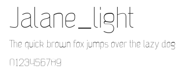 Jalane_light Preview