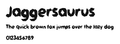 Jaggersaurus.ttf