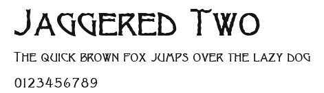 Jaggered Two.ttf