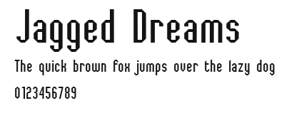 Jagged Dreams.ttf