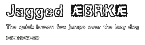 Jagged (BRK).ttf