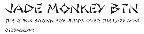 Jade Monkey BTN.ttf