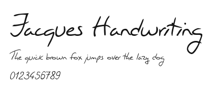 Jacques Handwriting.ttf