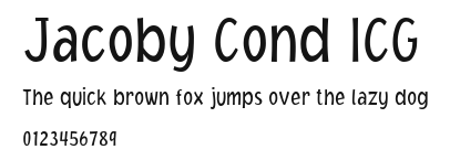 Jacoby Cond ICG Preview