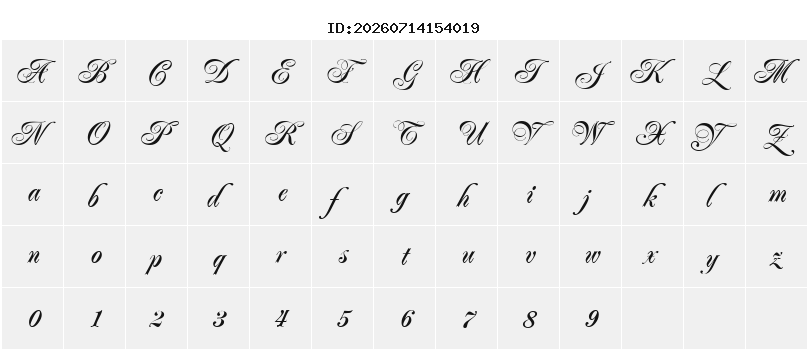 Character Map
