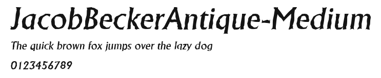 JacobBeckerAntique-Medium.ttf
