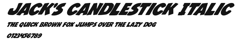 Jack's Candlestick Italic.ttf