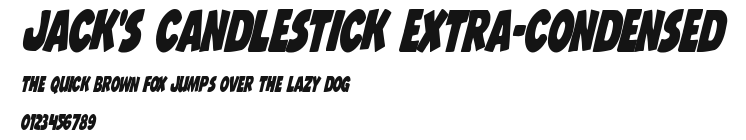 Jack's Candlestick Extra-condensed.ttf