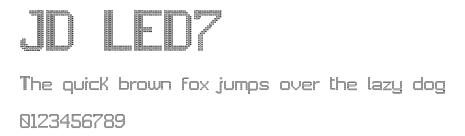 JD LED7.ttf