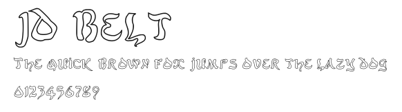 JD Belt.ttf