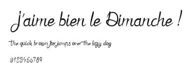 J'aime bien le Dimanche !.ttf