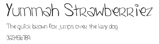 Yummah Strawberriez.ttf