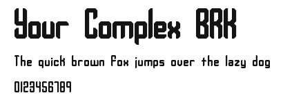 Your Complex BRK.ttf