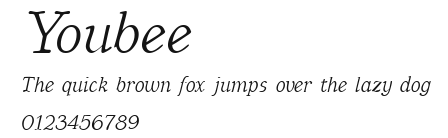 Youbee.ttf