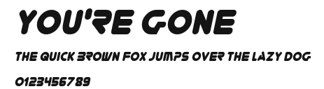 You're Gone.ttf