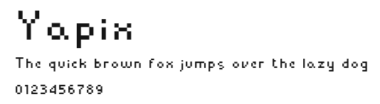 Yapix.otf