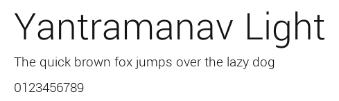 Yantramanav Light.ttf